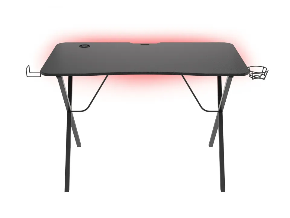 Genesis Holm 200 RGB - herní stůl s RGB podsvícením