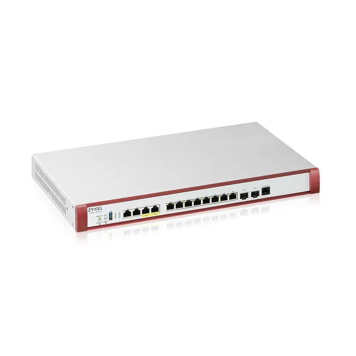 Zyxel USG FLEX 700H Series, 2*2.5G, 2*10G (PoE+) & 8 Gigabit user-definable ports,2*SFP+, 1*USB with 1 YR Gold Security