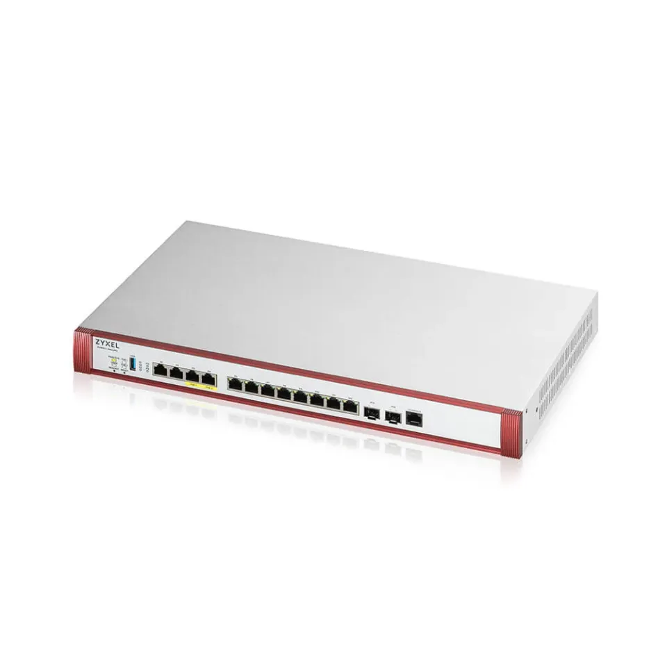 Zyxel USG FLEX 700H Series, 2*2.5G, 2*10G (PoE+) & 8 Gigabit user-definable ports,2*SFP+, 1*USB with 1 YR Gold Security