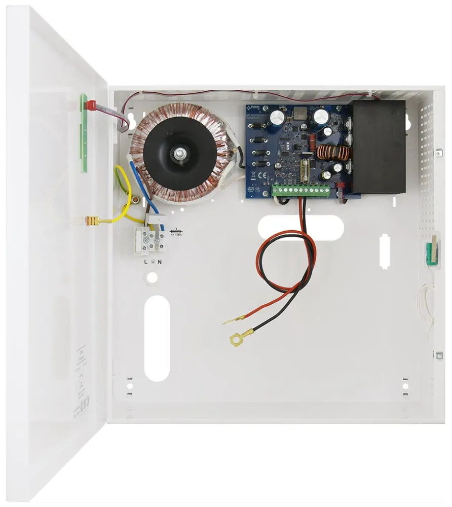 PULSAR AWZG2-12V5A-C zálohovaný napájecí zdroj dle EN50131-6 stupeň 2, 13,8V/5A/17Ah