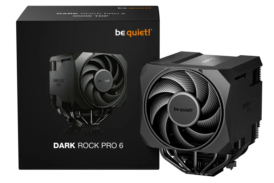 Be quiet! chladič CPU Dark Rock Pro 6 / 135+120mm PWM fan / 7 heatpipes