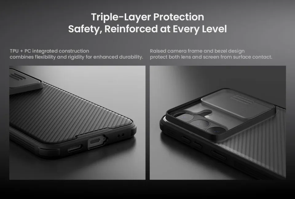 Nillkin CamShield PRO Zadní Kryt pro Samsung Galaxy S26 FE Black