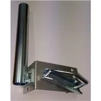 Držák antény na stožár pro NanoStation s náklonem, galvanický zinek, délka 7cm