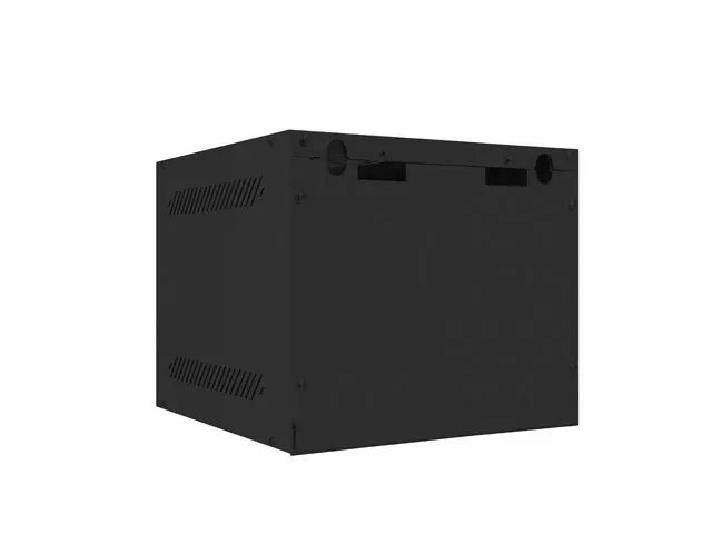 LANBERG RACKOVÁ SKŘÍŇ 10" NÁSTĚNNÁ 4U/280X310 PRO VLASTNÍ MONTÁŽ S KOVOVÝMI DVEŘMI ČERNÁ-FLAT PACK