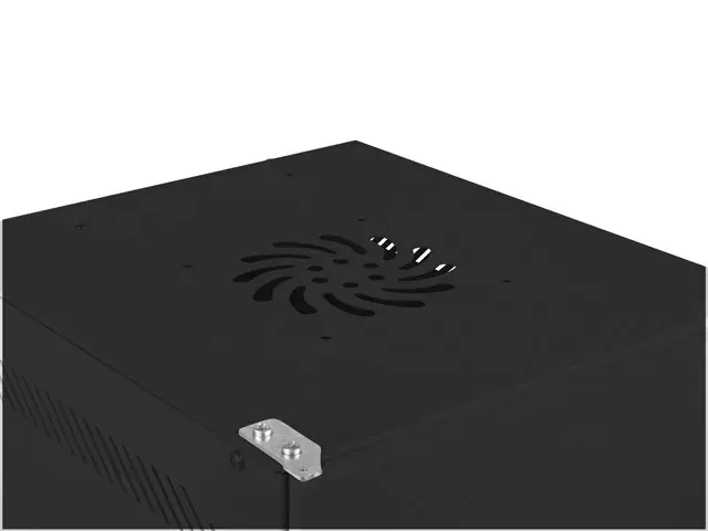 LANBERG RACKOVÁ SKŘÍŇ 10" NÁSTĚNNÁ 4U/280X310 PRO VLASTNÍ MONTÁŽ S KOVOVÝMI DVEŘMI ČERNÁ-FLAT PACK