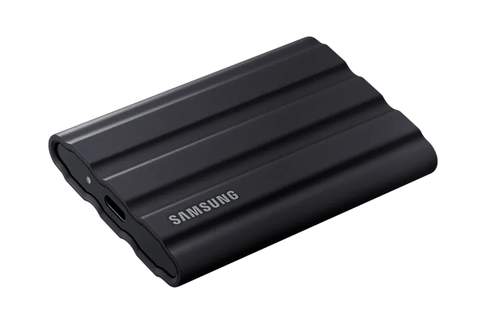 SAMSUNG T7 SHIELD externí ssd 2TB USB3.2 Gen2 (černý)