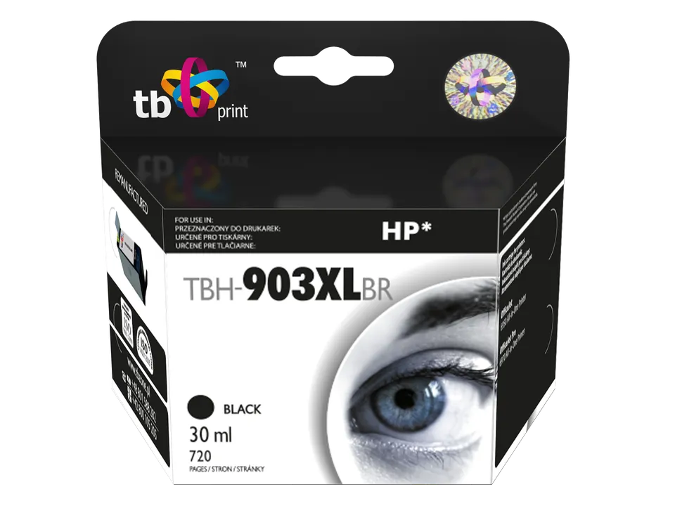 Ink. kazeta TB kompat. s HP OJ 6950, Black, ref