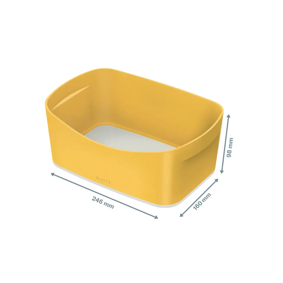 LEITZ Stolní box MyBox Cosy, teplá žlutá