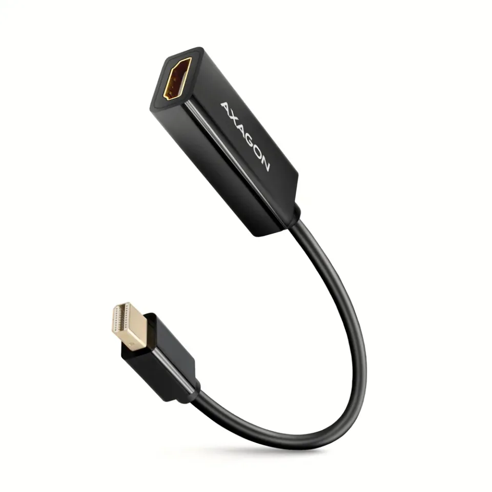 AXAGON RVDM-HI14N miniDP > HDMI adaptér, 4K/30Hz 15cm