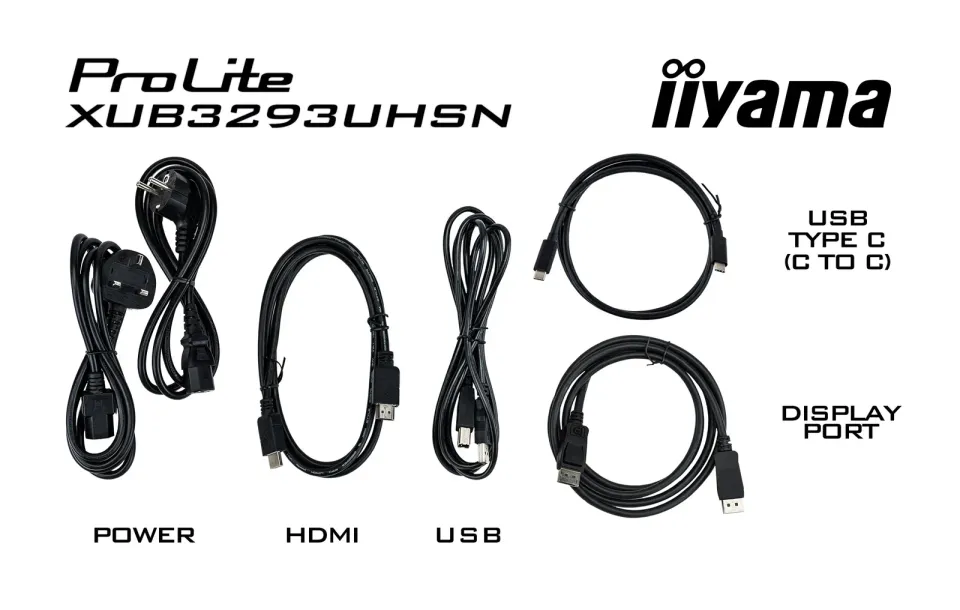 iiyama ProLite/XUB3293UHSN-B5/31,5"/IPS/4K UHD/60Hz/4ms/Black/3R