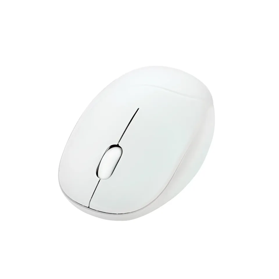 ASUS Fragrance Mouse MD101/Ergonomická/Optická/2 400 DPI/USB+BT/Bílá