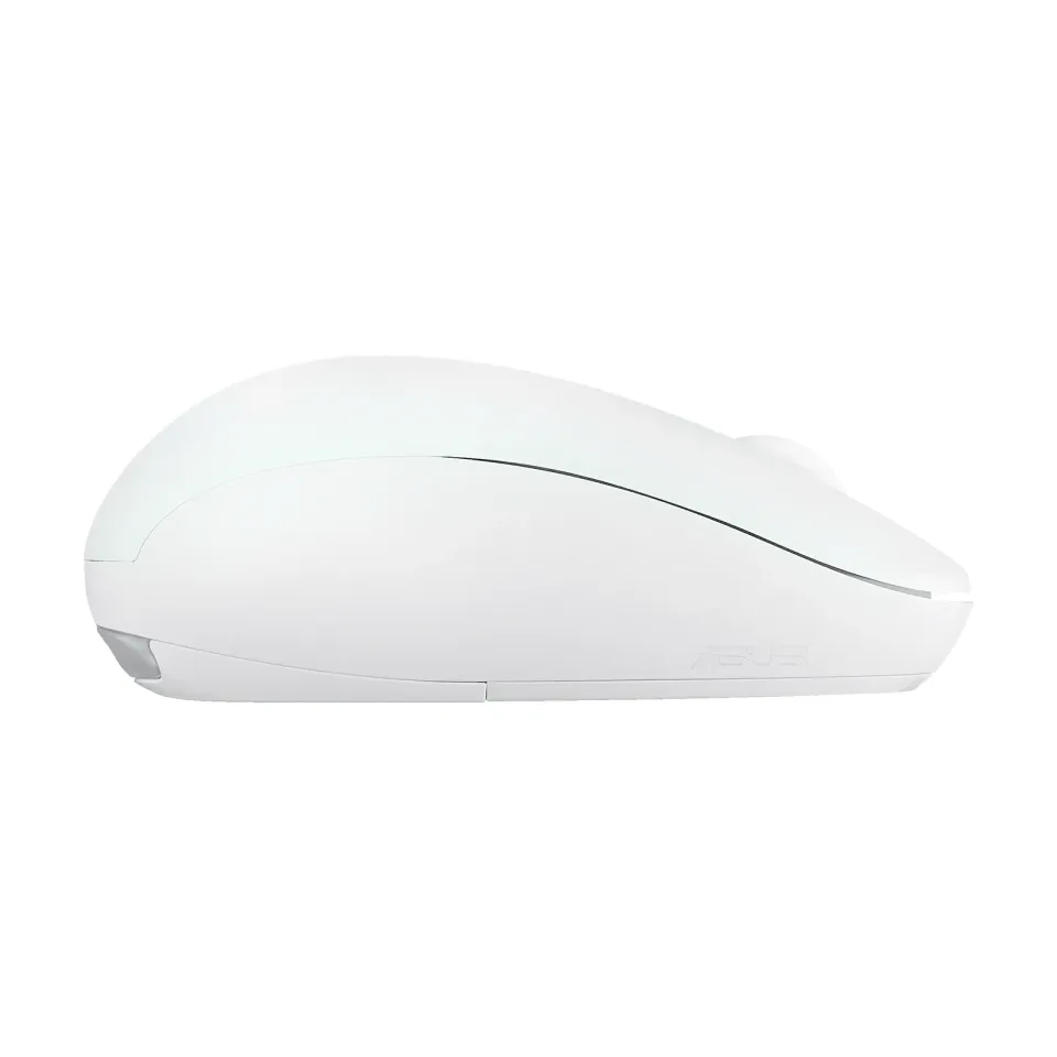 ASUS Fragrance Mouse MD101/Ergonomická/Optická/2 400 DPI/USB+BT/Bílá