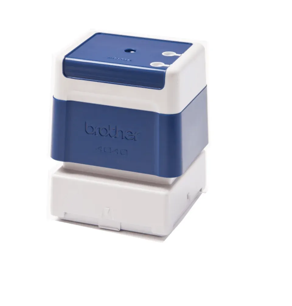 Brother PR-4040E, razítko modré (40x40 mm)