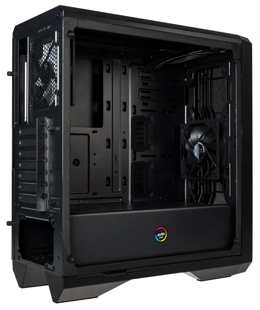BitFenix skříň Enso Mesh / ATX / 2x120mm / 2xUSB 3.0 / ARGB / tvrzené sklo / černá