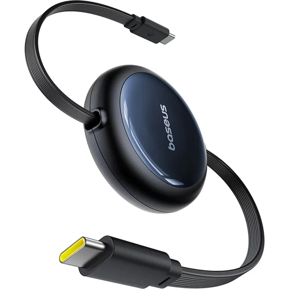 Baseus Datový kabel Nomos USB-C/USB-C 1,5m 100W černý