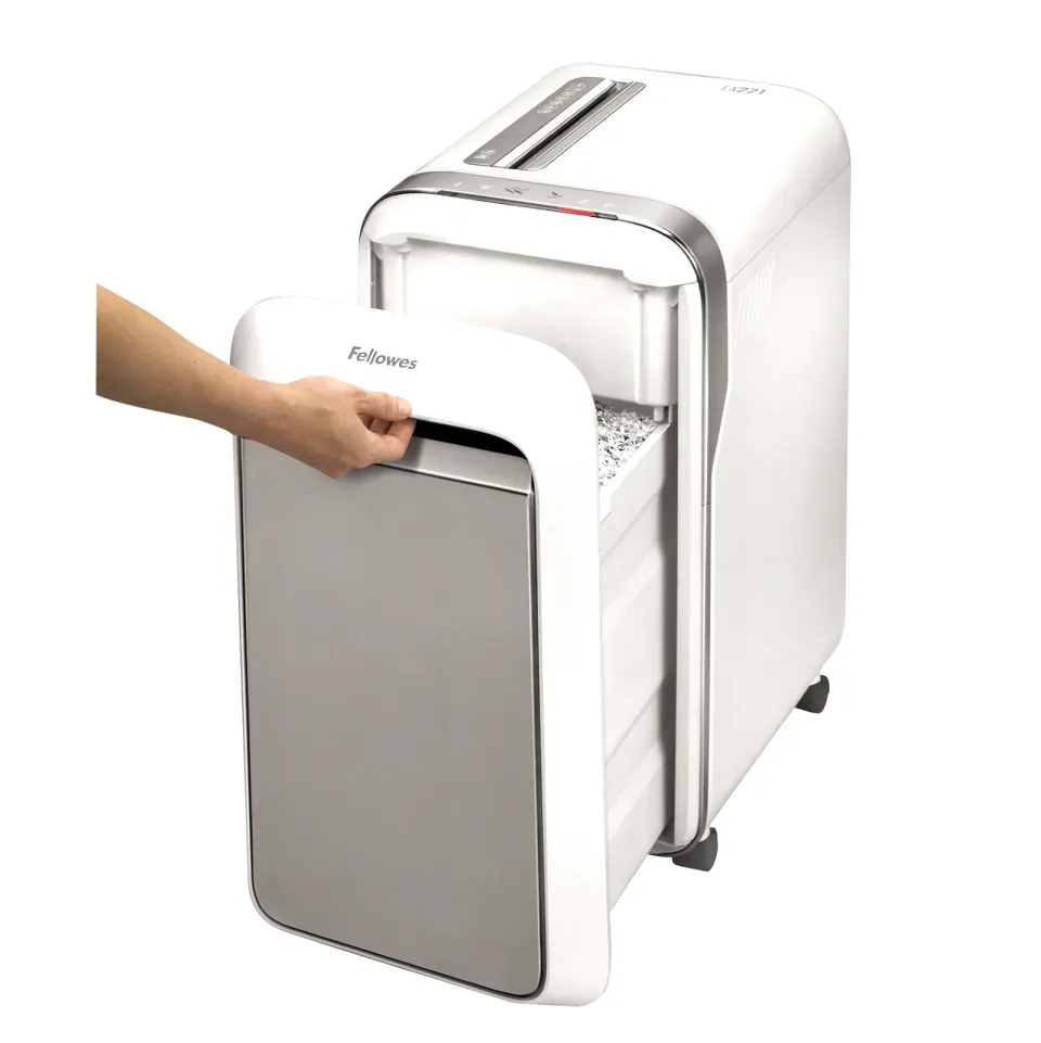 Fellowes Skartovač LX 221 bílý 20 listů/30L/NBÚ3/křížový řez