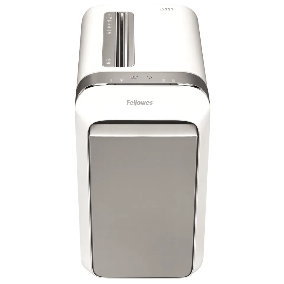 Fellowes Skartovač LX 221 bílý 20 listů/30L/NBÚ3/křížový řez