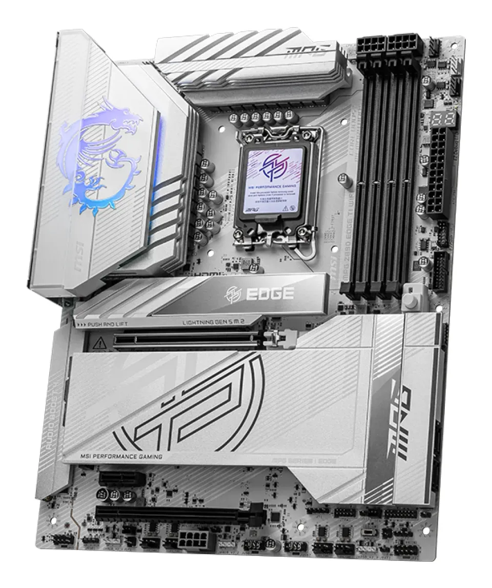 MSI MPG Z890 EDGE TI WIFI, Intel Z890, LGA1851, 4xDDR5, ATX