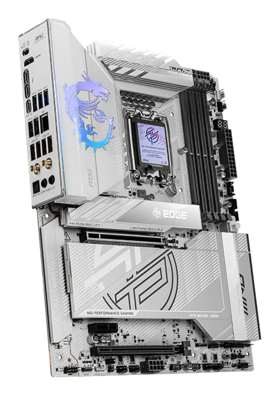 MSI MPG Z890 EDGE TI WIFI, Intel Z890, LGA1851, 4xDDR5, ATX