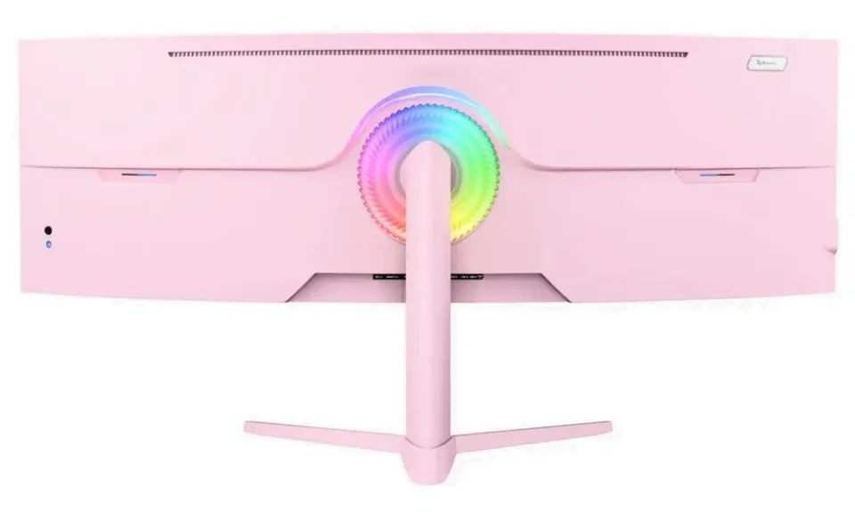 AROZZI NOVA herní monitor 49" 49TUW165 Pink/ LED/ 5120x1440/ 165Hz/ VA/ 3000:1/ 1ms/ 2xHDMI/ DP/ USB-C/ růžový