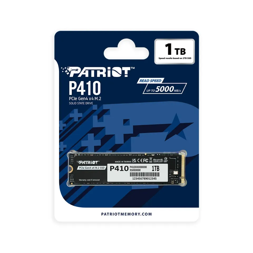 PATRIOT P410/1TB/SSD/M.2 NVMe/5R