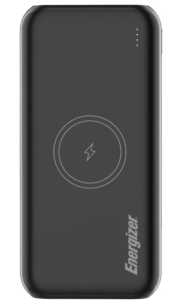 Energizer powerbanka QE20009PQ 20000mAh,, Power Delivery, bezdrátové nabíjení, černá