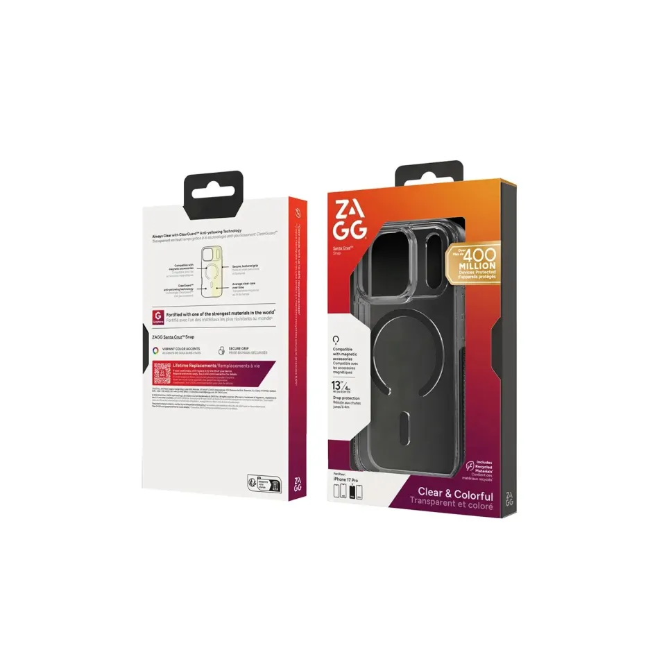 Case Santa Cruz Snap iPhone 18 Pro Max / 17 Pro Max - Black