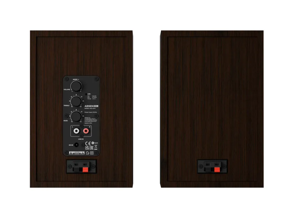 Herní reproduktory Genesis ARSEN 302BT/Stereo/20W/Hnědá