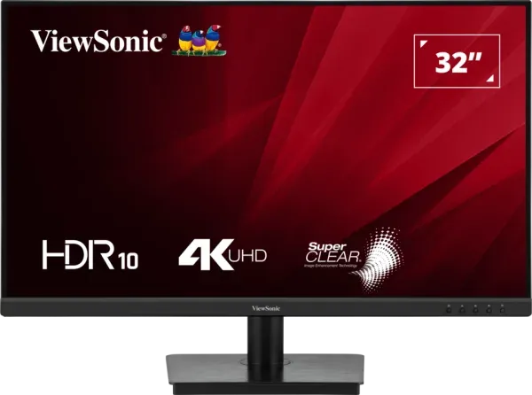 VIEWSONIC LCD 32" monitor VA3208-4K-HD 3840x2160 (4ms, 300cd, 60Hz, HDMI+ DPort)