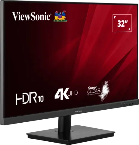 VIEWSONIC LCD 32" monitor VA3208-4K-HD 3840x2160 (4ms, 300cd, 60Hz, HDMI+ DPort)