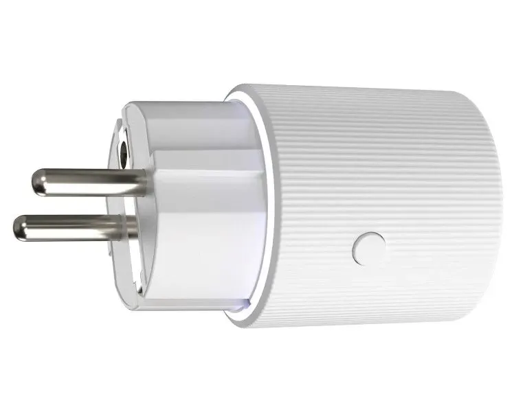 IMMAX NEO SMART chytrá vnitřní zásuvka THIN s kolíkem (typ E)/ IP20/ LED podsvícení/ RGB/ Wi-Fi/ LIDL/ TUYA