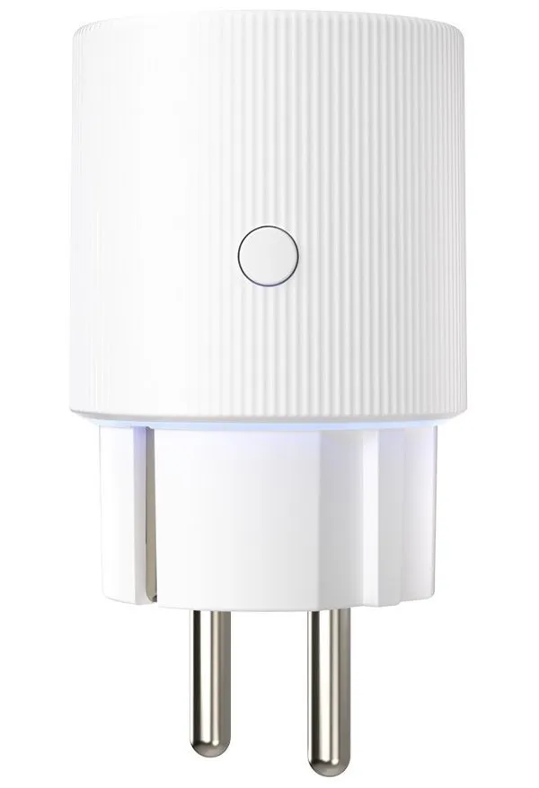 IMMAX NEO SMART chytrá vnitřní zásuvka THIN s kolíkem (typ E)/ IP20/ LED podsvícení/ RGB/ Wi-Fi/ LIDL/ TUYA