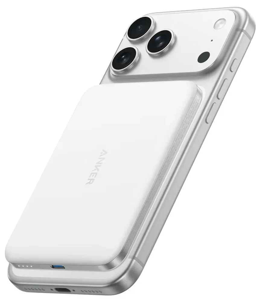Anker Nano Powerbanka/ 5000mAh/ 20W/ kompaktní/ MagSafe (Qi2)/ bílá