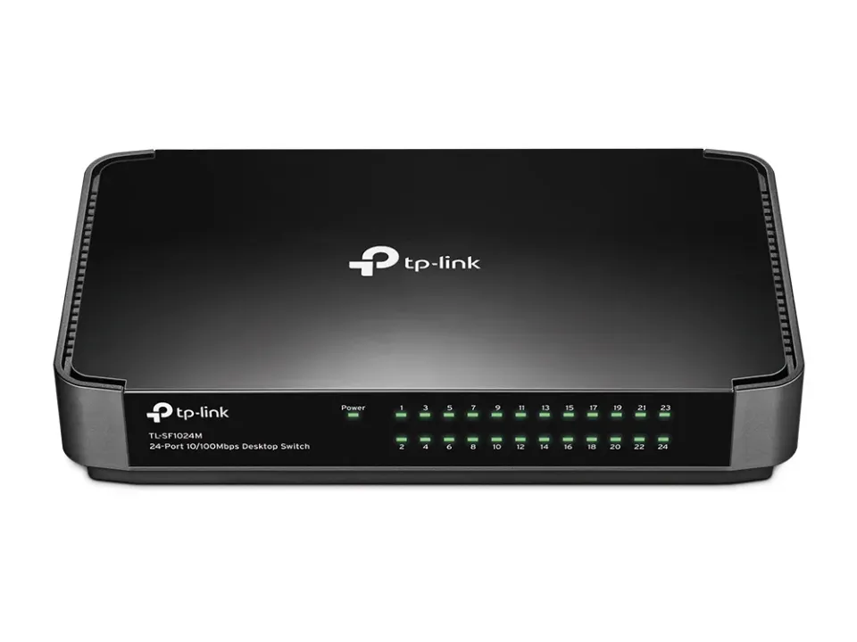 TP-LINK TL-SF1024M 24port 24xTP 10/100Mbps 24port switch desktop plast
