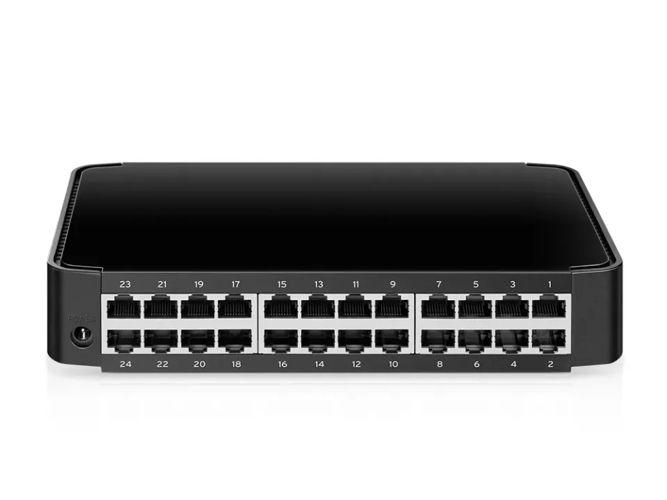TP-LINK TL-SF1024M 24port 24xTP 10/100Mbps 24port switch desktop plast