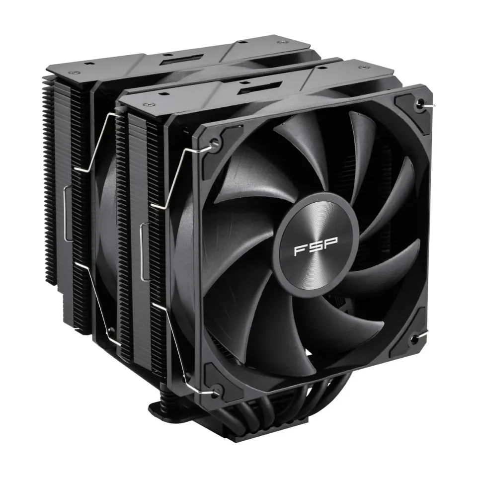 FSP Chladič CPU MP7-B Dual, 120mm FDB Fan, Black