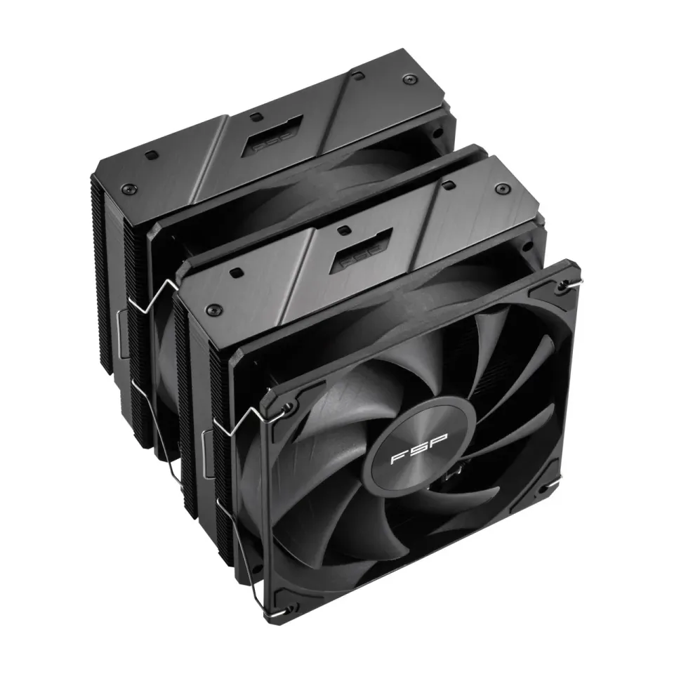 FSP Chladič CPU MP7-B Dual, 120mm FDB Fan, Black