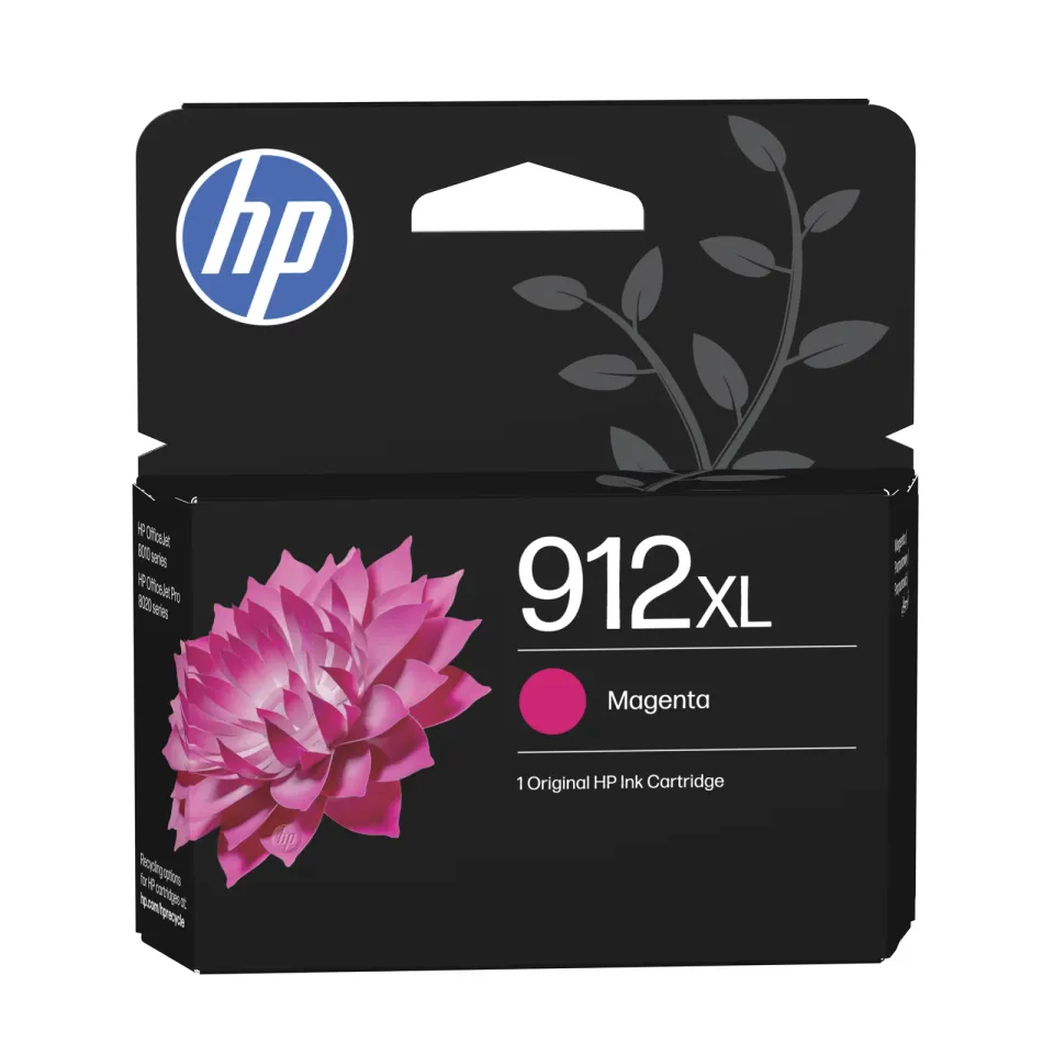 HP 3YL82AE náplň č.912XL purpurová inkoustová kazeta (cca 700 stran) OfficeJet 8013, 8022, HP OfficeJet Pro 8023