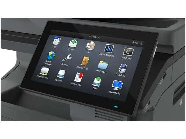 Lexmark CX730de MFP 40/40 ppm, 1200 x 1200, duplex, net