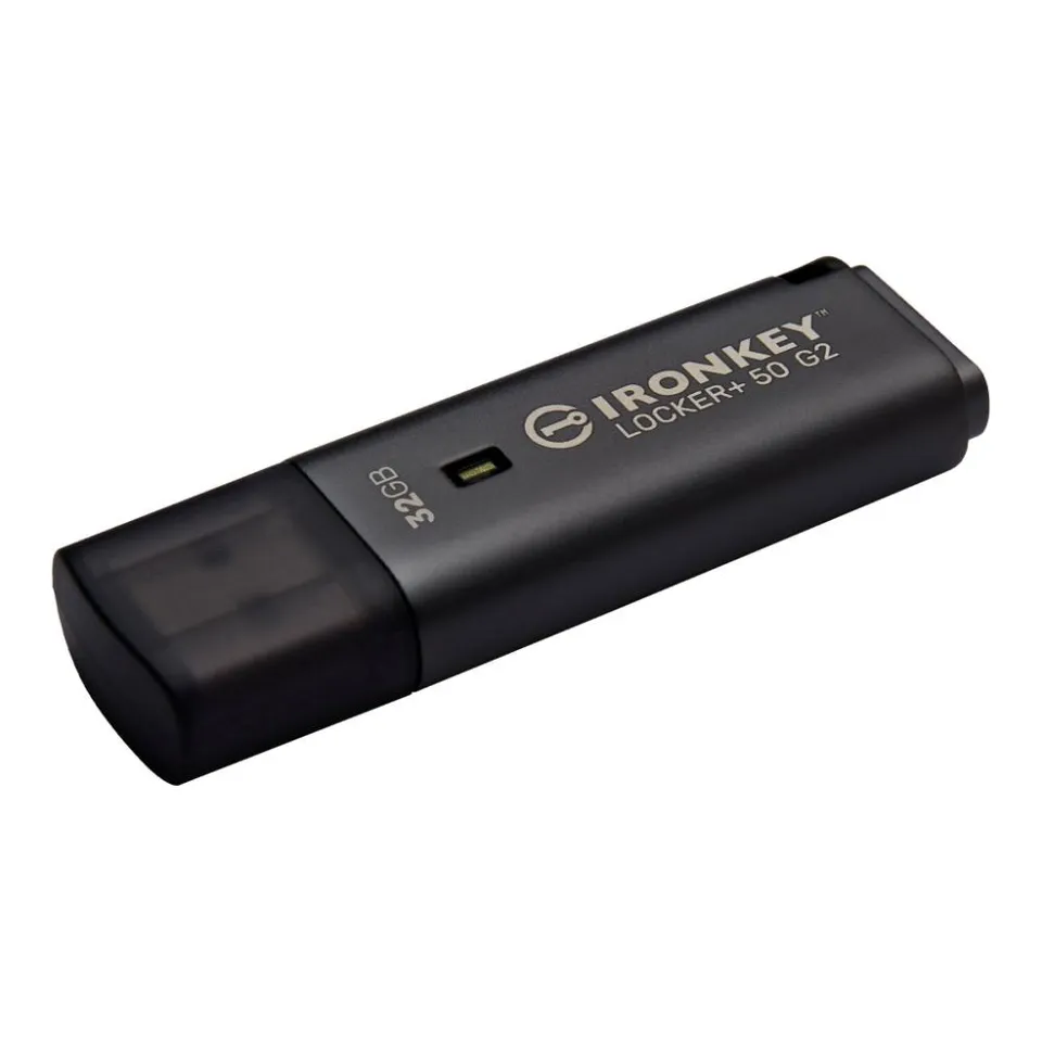 Kingston Flash Disk 32GB IronKey Locker Plus 50 G2, FIPS 197, AES-256