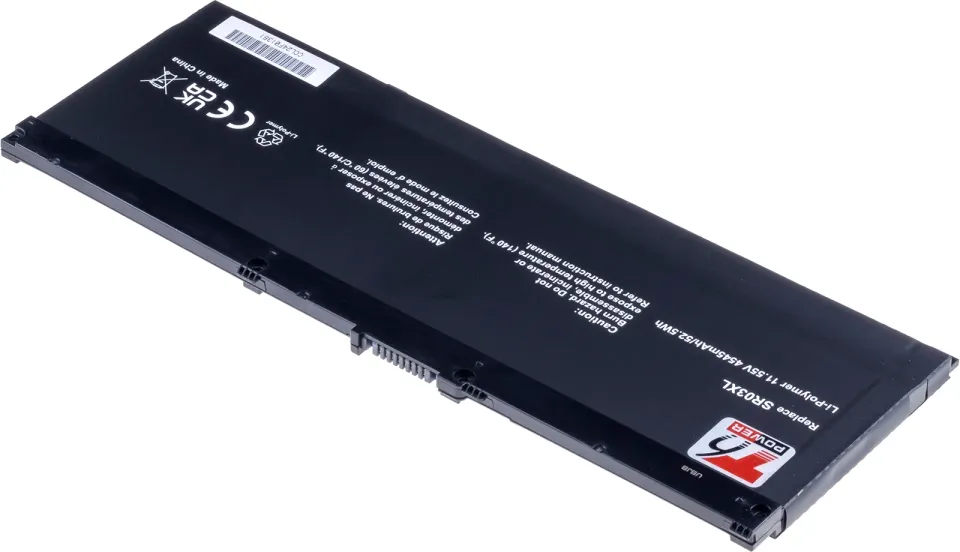 Baterie T6 Power HP Pavilion Gaming 15-cx0000, 17-cd0000, 4545mAh, 52,5Wh, 3cell, Li-pol