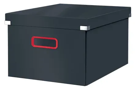 LEITZ Univerzální krabice Click&Store COSY, velikost M (A4), sametově šedá