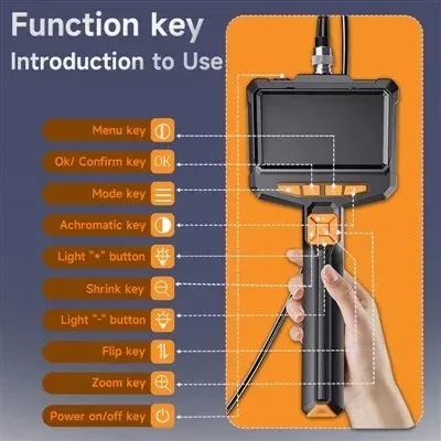 GVDA ES05-D01V Průmyslový endoskop, USB-C, 5m (rozlišení 1080x720)