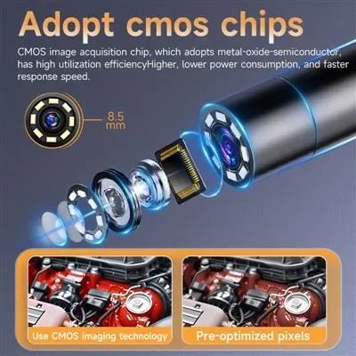 GVDA ES05-D01V Průmyslový endoskop, USB-C, 5m (rozlišení 1080x720)