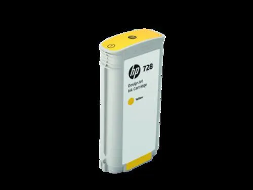 HP F9J65A náplň č.728 žlutá 130ml yellow (designjet T830, T730)