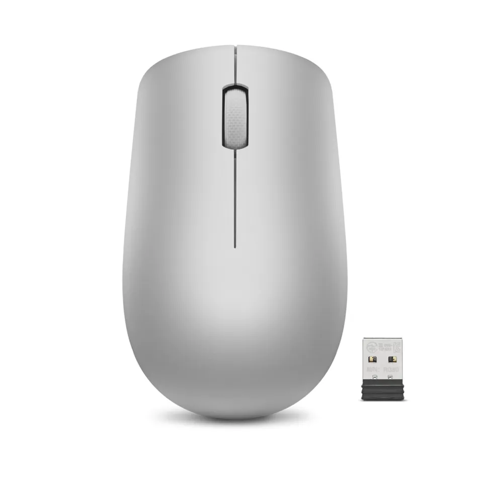 Lenovo myš CONS 530 bezdrátová = stříbrná (Platinum Grey)