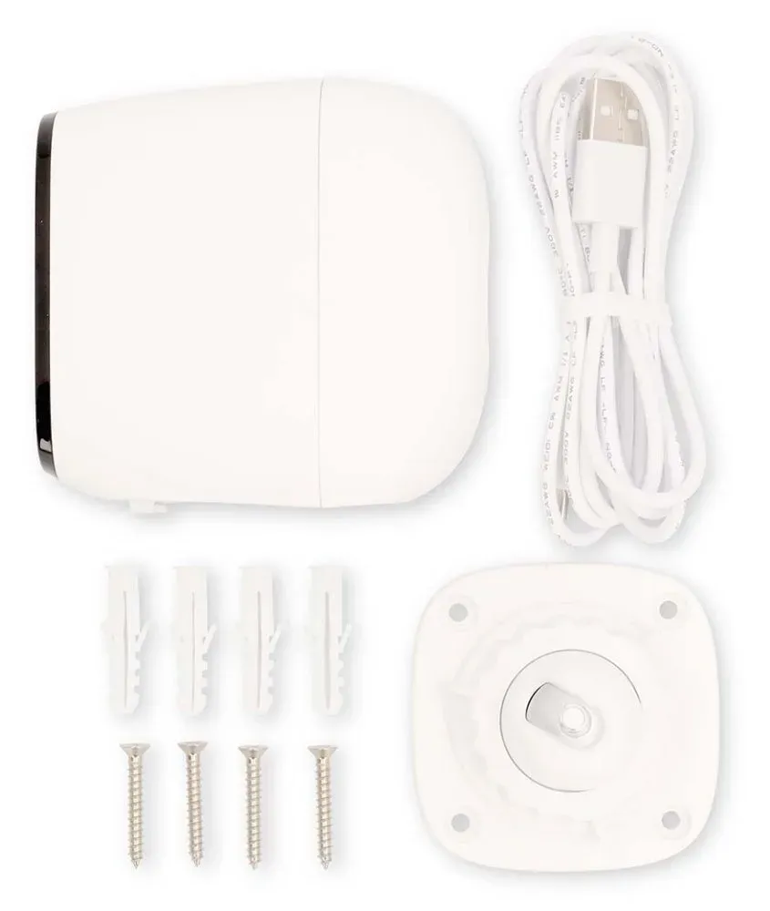 Nedis WIFICBO32WT - SmartLife Venkovní Kamera | Wi-Fi | 4MP Quad HD 1440p | IP66