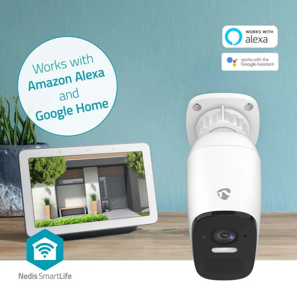 Nedis WIFICBO32WT - SmartLife Venkovní Kamera | Wi-Fi | 4MP Quad HD 1440p | IP66