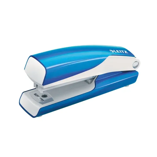 LEITZ Mini sešívačka NeXXt 5528, metalická modrá, box