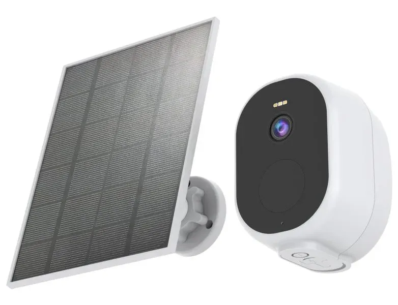IMMAX NEO LITE SMART Security venkovní solární kamera BARREL, Wi-Fi 2,4GHz, 4MP, PIR, TUYA